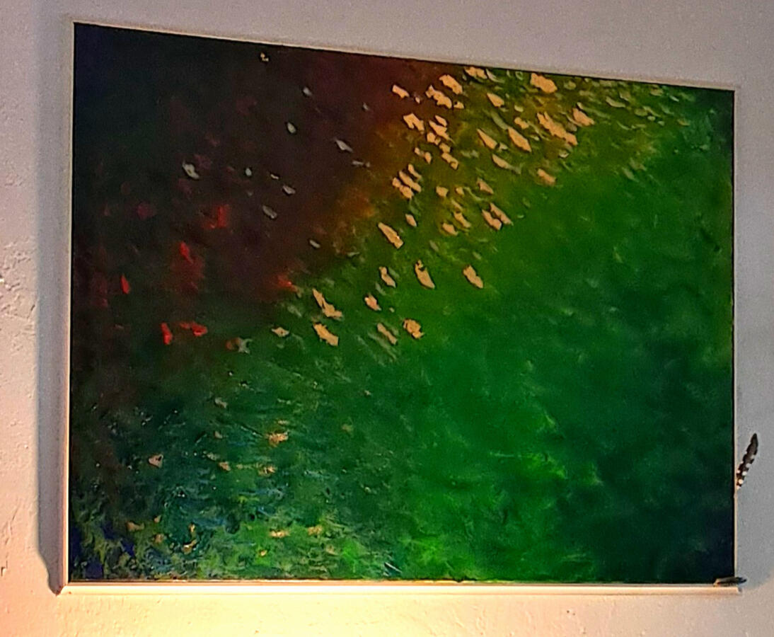 Abstract canvas Abstract olieverf op doek *oil on canvas*